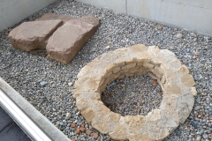 Remains at the Pratteln villa site.