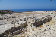 Episcopal basilica (Christian) at Curium.