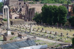 Basilica Julia in the Forum in Rome.