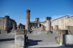 Civic basilica at Pompeii.
