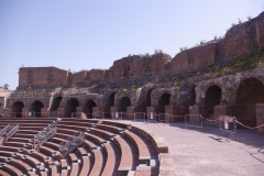 Upper area of the theater.