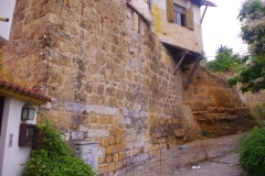 Section of the eastern fortifications near the Byzantine Museum of Veria.