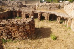 Southern caldarium of the baths at Argos.
