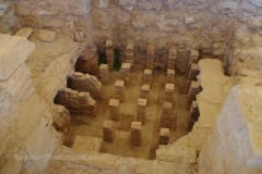 Caldarium from the baths at the Sanctuary of Apollo Hylates at Curium.