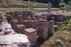 Caldarium of the North Stoa Baths at Messene.