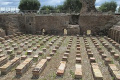 Caldarium from the baths at Minturnae.