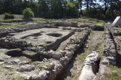 House V during 2012 excavations.