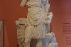Cult statue of Diana Nemesis from her sanctuary at the military amphitheater. Dated to the 3rd century CE. Museum Carnuntinum.