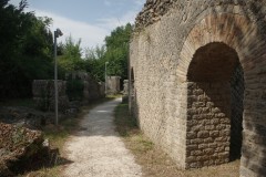 Rear of the theater.