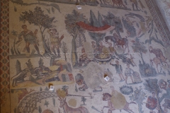 The 'Small Hunt' mosaic from the eponymous room.