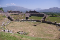 Interior of the amphitheater.