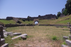 Interior of the amphitheater.