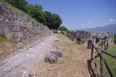 Via Latina and amphitheater.