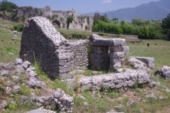 Tomb at the bottom of the Via Latina.