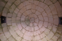 Vaulted ceiling of the Mausoleum of Ummidia Quadratila.