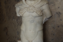 Statue of Hercules from the 2nd century CE. Displayed at the Museo Civico.
