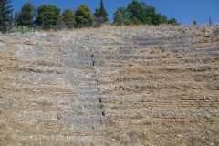 Seating from the odeon of Argos.