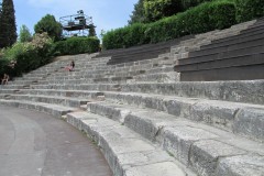 Cavea of the theater at Verona.