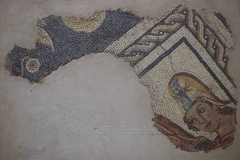 Mosaic fragment depicting Paris. From the Casa del Juicio de Paris in Zaragoza. Dated to the 3rd-4th century CE. Museo de Zaragoza.