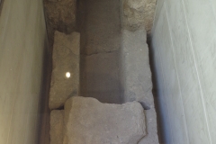Cloaca exposed in the bathing complex.
