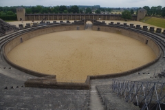 Arena of the amphitheater.