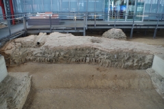 Remains of the floor of the frigidarium.