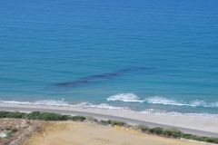 Remains of the harbor mole.