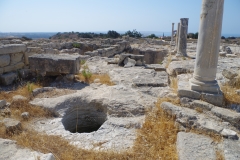 Eastern portico area with cistern system.