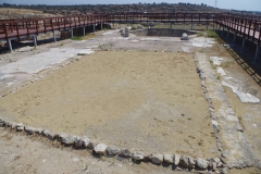 Frigidarium of the forum baths.