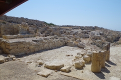Bathing complex southeast of the House of the Gladiators.