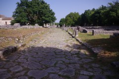 Decumanus maximus of Saepinum.