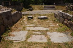 North gate in the main walls.