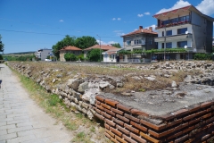 Proteichisma wall west of the north gate.