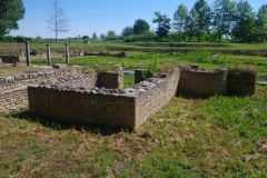 Southern temples likely dedicated to Aphrodite and Isis-Tyche in the Sanctuary of Isis.