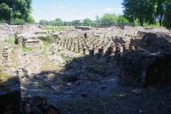 Heated room of the Great Thermae.