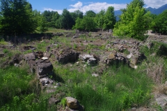 Baths across from the civic basilica.