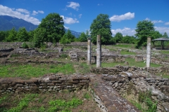 Villa of Dionysus and Hydraulis Sector in the background.