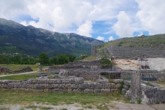 Scenae area of the theater.