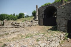 Aditus of the theater.