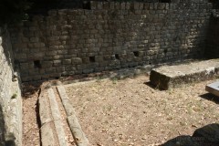 Latrines of the bathing complex.