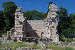 Frigidarium of the baths of Cemenelum.