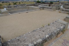 Western frigidarium of the Los Arcos I baths at Clunia.