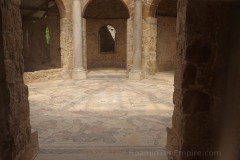 Frigidarium from the private baths at the Villa Romana del Casale.