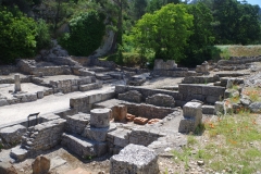 Southern section of the sacred area.