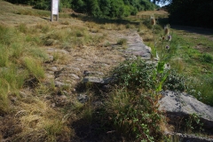 Roman road at La Quintana.