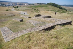 Building to the southwest of the main building at the Arqueositio Cántabro-Romano de Camesa-Rebolledo.