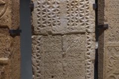 Funerary stele of the Aias family. Found at Monte Cildá. Museo de Prehistoria y Arqueología de Cantabria.