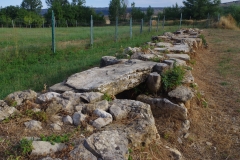 Possible pre-Roman bridge near the Puente Romano De Puentetoma.