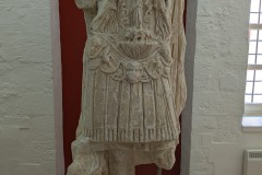 Marble toros of a cuirassed Hadrian. Dated to the 2nd century CE. Found in the area of the theater. Archaeological Museum of Kissamos.