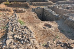 Extension of the necropolis north of the urban villa and Early Christian cemetery.